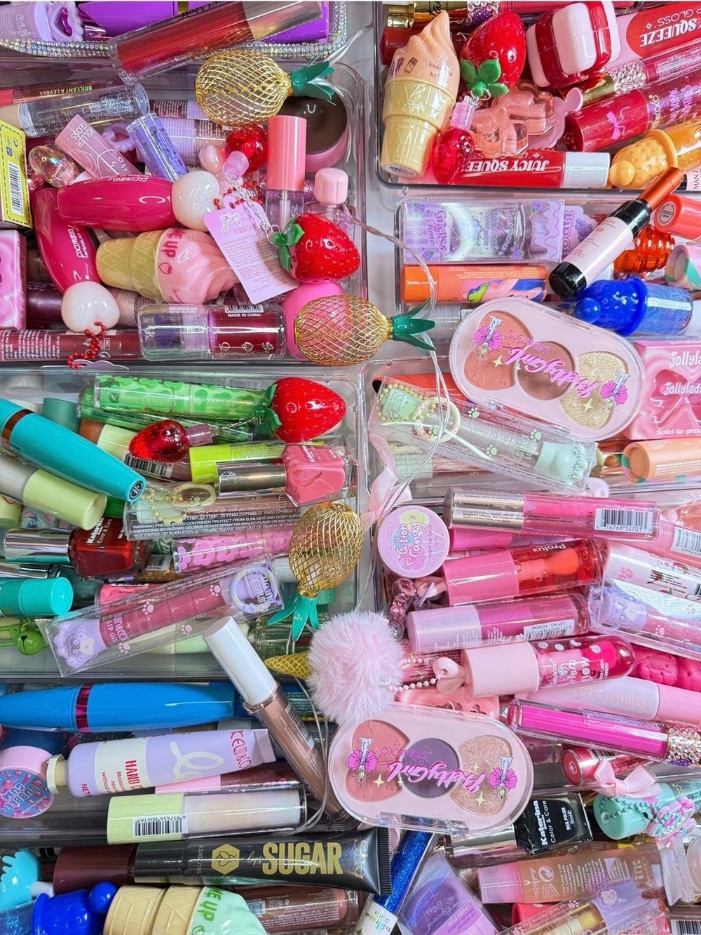 Pink Lip Gloss Balm - Hydrating Sheer Shine